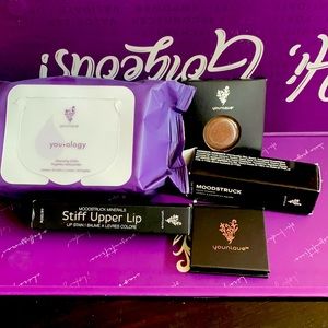 YOUNIQUE LOT … all new … eyes lips cleansing